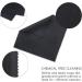 20 Pack Microfiber Cleaning Cloths for Glasses & Screens - High Quality 6x7 inches Black/Gray - Buy Online on GoSupps.com