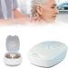 QCLUEU Electric Hearing Aids Dryer Portable Dehumidifier Drying Box Case Elderly Hearing Aids Maintenance Care Box One Button Touch Switch