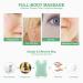 Airogym Guasha Massage Tool Set - Natural Stone Gua Sha Board for Acupuncture & Physical Therapy - 4PCS Green Guasha Stone Scraping Massage Kits for SPA - Muscle Knots & Lymphatic Drainage - Buy Online on GoSupps.com