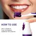 Purple Toothpaste for Teeth Whitening Color Corrector Instant Stain Removal Gentle Foam Ideal for Sensitive Teeth Non-Irritating Enamel-Safe Gum Friendly (1) - Buy Online on GoSupps.com