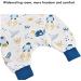 Chilsuessy Baby Sleeping Bag with Feet 1.5 Tog 100% Cotton | Anti Kick Infant Toddler Wearable Blanket | Spaceship Design | 80/2-3 years - Buy Online on GoSupps.com