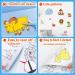 2 Pack Children's Drawing Roll - Animal Coloring Paper for Kids - Sticky DIY Painting Paper Rolls - Wall Coloring Stickers - Coloring Books - Dinosaur and Astronaut Theme - 79 x 11.8 - Toddler Friendly - Buy Online on GoSupps.com