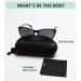 Eyekepper Round Bifocal Sunglasses - Plastic Frame DEMI Brown Lenses +1.50 Strength - Stylish Sun Readers for Clear Vision - Buy Online on GoSupps.com