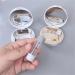 Infeksiya Round Contact Lens Case - Silver Travel Container for Contact Lenses | Perfect Gift & Care Box - Buy Online on GoSupps.com