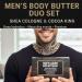 Body Butter for Men Set of 2 Shea Cologne and Cocoa King Set Body Moisturizer for Men. - Buy Online on GoSupps.com