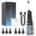 Ear Wax Removal Tool Electric Ear Cleaner GATTLELIC Water Powered Ear Cleaning Kit for Ear Wax Buildup Safe & Effective Ear Cleaning Irrigation Kit w/9 Pressure Modes & 6 Tips