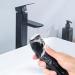 FAMILIFE Body Trimmer for Men - Electric Waterproof Groin & Pubic Hair Trimmer with Replaceable Ceramic Blades - 90 Minutes Usage & Standing Recharge Dock - Buy Online on GoSupps.com