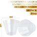 FOCUSLINE 9 oz Clear Plastic Cups - 100 Pack | Reusable & Heavy Duty Tumblers for Wedding, Thanksgiving, Halloween, Christmas Party - Buy Online on GoSupps.com