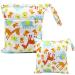 Egurs Giraffe Diaper Bag Wetbag Set - Large & Medium Perfect for On-the-Go Parents | International Shipping - Buy Online on GoSupps.com