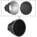 Andoer 7 Standard Reflector Diffuser with 60 Honeycomb Grid for Bowens Mount Flash Light - Buy Online on GoSupps.com