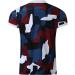 Zipper Shirt Turn Down Sleeve Blouse Splice Men's Polos Collar Camouflage Casual Men's Blouse Mens Retro Ruffled Dress Shirt Slim Oversized Pullover Tops Blue XL - Buy Online on GoSupps.com