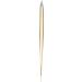 Rubis Elegance Gold Tweezers - Luxury Slanted Eyebrow Tweezers | Gold-Plated with Unique Hole Design - International Shipping Available - Buy Online on GoSupps.com