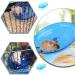 Silent Hamster Wheel Hamster Flying Saucer Plastic Running Wheel Playing Toy Hamster Running Sports Wheel for Gerbils Squirrels Guinea Pig Syrian Small Animals Pets - Buy Online on GoSupps.com