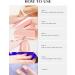 Ebanku 20pcs UV Gel Nail Film - Nude Pink Self-Adhesive Nail Stickers & Foil with Nail File for Women & Girls - Perfect for Nail Decoration - Buy Online on GoSupps.com