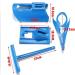 Sock Aid Device Slider Easy on/Off Sock Aid Kit Shoe Horn Device No Bending Stretching Straining for Pregnant(2 pcs) - Buy Online on GoSupps.com