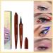 Eyeliner smudge-proof waterproof color eyeliner easy to color long-lasting fast-drying ultra-fine eyeliner (8) - Buy Online on GoSupps.com