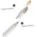 BELLIFFY 8pcs Pencil Sharpener Eyebrow Pencil Makeup Tool Eyebrow Makeup Pencil Eyeliner Pencil Eyebrow Liner - Buy Online on GoSupps.com