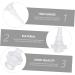 30pcs Disposable Ear Washer Nozzle Cleaning Tool - White PP Tips - 2.8x1.1x1.1cm - Buy Online on GoSupps.com