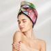 Super Absorbent Coral Velvet Easter Eggs Microfiber Hair Towel Wrap for Women - Quick Dry Cap for Long Curly & Thick Hair - Buy Online on GoSupps.com