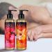Buy Sensual Massage Oils Set 2x200ml - Strawberry & Vanilla - Edible Kissable Body Relaxation Oil for Couples - Almond & Grape Seed Infused - Buy Online on GoSupps.com