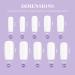 500PCS Saviland Soft Gel French False Nails Kit - Natural Long Square | Acrylic Nail Extension & Repair | Home Salon Nail Art - Buy Online on GoSupps.com
