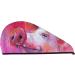 Pink Pig Microfiber Hair Towel - Super Absorbent Coral Velvet Wrap for Long Curly & Thick Hair | Quick Dry Solution for Women - Buy Online on GoSupps.com