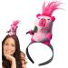Women Funny Hair Clip - Stuffed Capybara Girls Funny Hair Clip Stage Performance Cute Hair Accessory Teen Girls Fashion for Beach Face Cleansing Makeup Pink - Buy Online on GoSupps.com