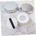 Holibanna 2 Sets Octagonal Loose Powder Box Makeup Setting Powder Puff Powder Makeup Case Makeup Box - Buy Online on GoSupps.com