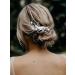 Unicra Silver Flower Wedding Hair Comb - Bridal Side Accessory with Sparkly Crystal, Perfect Hair Piece for Women and Girls - Buy Online on GoSupps.com