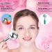 Stainless Steel Ice Roller Massager for Face, Neck & Eyes | Green Globes for Face | Dark Circles, Puffiness, Wrinkles, Collagen Boost - Innovative Skin Care Tool - Buy Online on GoSupps.com