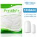 PrettSole Gel Toe Caps - 6 Pairs Toe Protectors for Men & Women | Silicone Corn Cushion Pads for Toe Pain Relief | Prevent Blister, Corn & Callus | Large & Medium Sizes - Buy Online on GoSupps.com