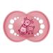 Buy Mam Original Pink Pacifiers 18+ Months - 3 Pack Silicone Baby Soothers with Sterilization Box Safe & Symmetrical Design - Buy Online on GoSupps.com