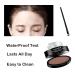 Waterproof Eyebrow Stamp Powder Seal Kit - Dark Brown, Light Brown, Gray - Buy Online on GoSupps.com