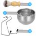 Beavorty 3 Sets Shaving Brush Set - Wooden Cleaning Utensils Metal Assorted Colors 3pcs (11.2x8.1cm) - International Shipping Available - Buy Online on GoSupps.com
