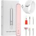 Electric Nail Drill Kit - Electric Manicure Pedicure Nail File Drill Kit - Compact Portable Design Electric Filer Hand Foot Care Tool for Nail Grind Sakura Pink English Version  - Buy Online on GoSupps.com