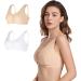 Xwsm Breast Prosthesis Post-Surgical Cotton Vest for Women - Comfort & Support | Mastectomy BH (ABC) - Thin Underwear in Gray - Buy Online on GoSupps.com