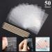 LIONVISON 50 Sheets Nail Adhesive Tabs - Double-Sided Waterproof Breathable Nail Glue Stickers for False Nails - 1200 Pcs Jelly Gel Nail Tape - 50 Sheet Pack - Buy Online on GoSupps.com