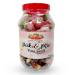 Three Strawberry Ltd. Mixed Quality Pick & Mix Sweets - Large Retro Candy Sweeties Assortment 700g Jar Jelly Fizzy Gift Pick n Mix