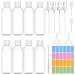 Flintronic 100ml Empty Travel Bottles Set - Ideal for Air Travel Shampoo and Cosmetics | Funnel Included - Buy Online on GoSupps.com