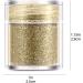 5 Set Holographic Chunky Glitter Nail Sequins for Body, Face, Hair - Gold & Silver Shades - Buy Online on GoSupps.com
