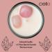 Celestial Scented Candle with Rose Quartz Gemstones | Metallic Gold Candle with Pink Crystals | Ideal Gift for Men & Women - Buy Online on GoSupps.com