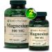 Simply Natural Magnesium 500mg - 100 Capsules | Pure and Potent Supplement - Buy Online on GoSupps.com