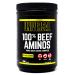 Universal 100% Beef Aminos Tablets | Pure Beef Amino Complex | Full Spectrum EAAs BCAAs & Protein from Beef Protein Isolate & Pure Desiccated Argentine Beef Liver | 66 Servings 200 Tablets