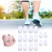 8-Pack Gel Toe Separators & Spacers for Hammer Toes - Smooth Iron Alignment & Relaxation - Buy Online on GoSupps.com