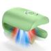 Nail fungus laser treatment device nail laser cleaning toenail fingernails & onychomycosis nail fungus remover for home use with 470nm blue light+660nm red light+905nm infrared light (green)