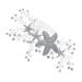Mikinona Starfish Hair Comb Hair Comb Star Hair Comb Accessory Pearl Tiara Bridal Hair Comb Hair Combs for Women Accessories Pearl Headpiece Blue Tiara Pearl (plastic) Sweet Bride Hair up