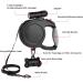 Supernight Retractable Dog Leash | 8M/26ft Long with LED Light | For Small, Medium, Large Dogs up to 110lbs | Night Walking, Running, Training | Extendable Jogging Lead - Buy Online on GoSupps.com