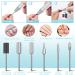 Professional Electric Nail Drill 20000 RPM Efile Kit | Manicure Grinder Tools for Acrylic Nails | Includes Nail Drill Bits Set and Sanding Bands | White - Buy Online on GoSupps.com