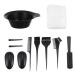 DOITOOL Hair Color Set Chi Hair Color Dye Hair Ears Covers for Hair Dye Hair Coloring Bowl Combs Mixing Bowls Tint Bowl Hair Tinting Tool Hair Coloring Kit Household Suite Pp