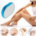 Uqmiqura Nano Hair Remover Stone - Pain-Free Crystal Hair Removal Device for Women & Men | 2 Pieces - Ideal for Back Arms & Legs (Blue & Pink) - Buy Online on GoSupps.com